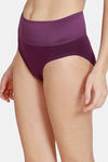 Zivame Anti-Microbial High Rise Full Coverage Tummy Tucker Hipster Panty (Pack of 2) - Multicolor — thumbnail 4